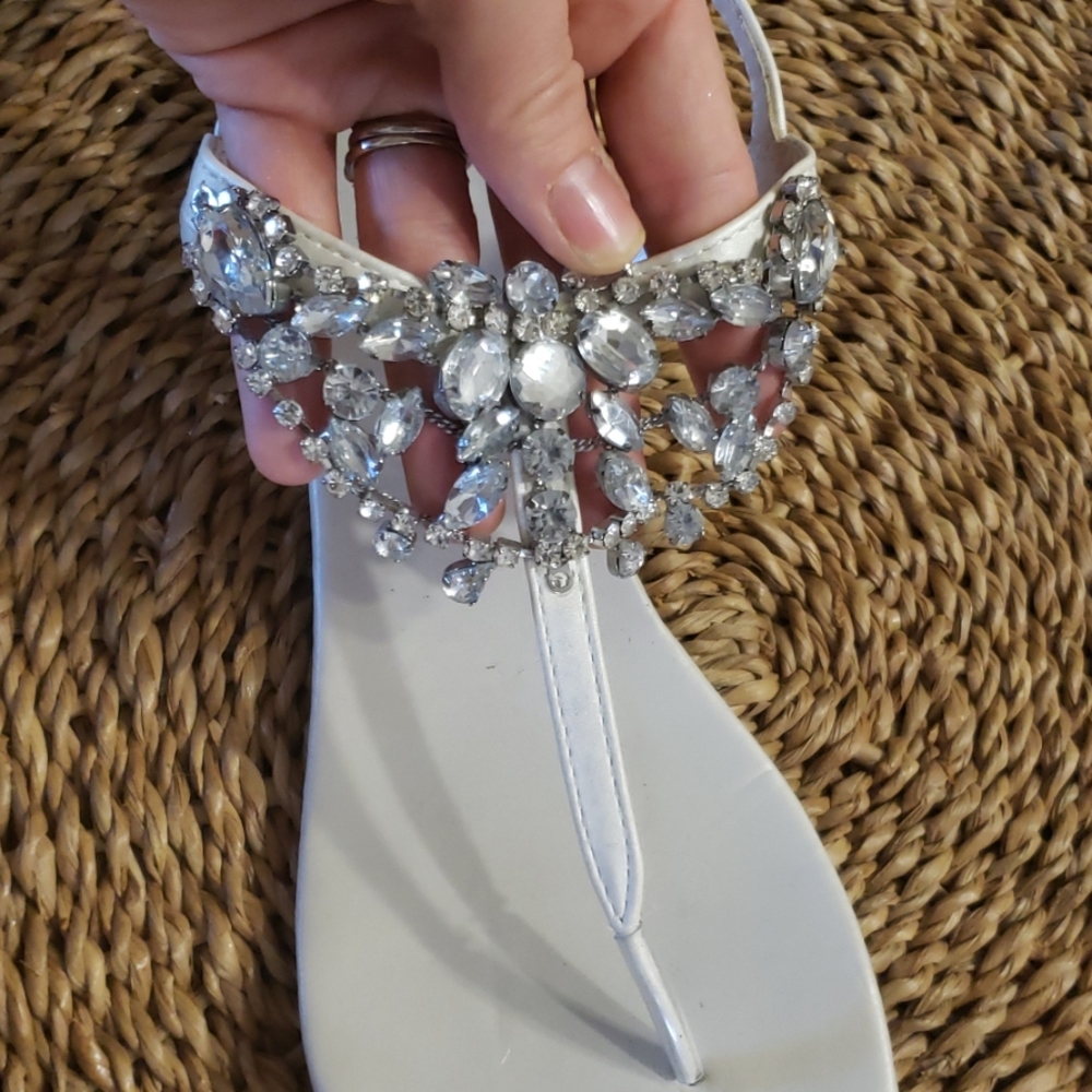 🌸David's bridal sandals